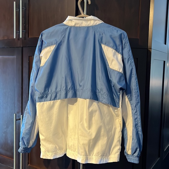 Woman’s Marika Windbreaker Size Medium - Light Blue and White - Picture 3 of 4